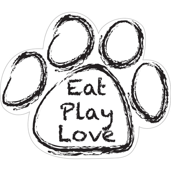 Paw Eat Love Decals