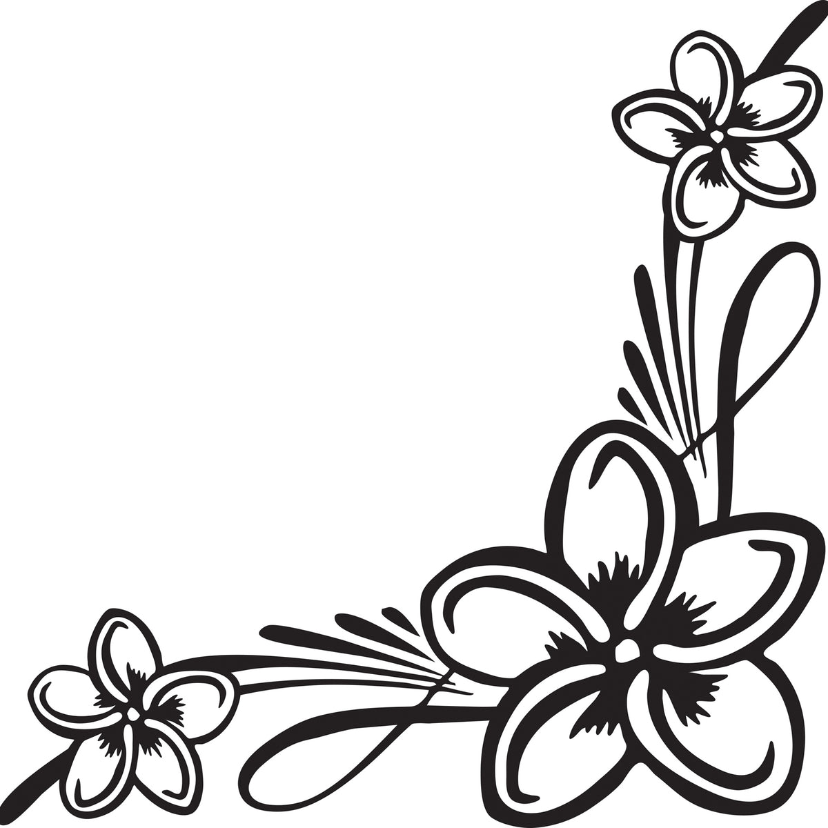 Plumeria Corner Etch Stencil– Rubber Stamp Plantation plumeria-corner-etch-stencil-rubber-stamp-plantation