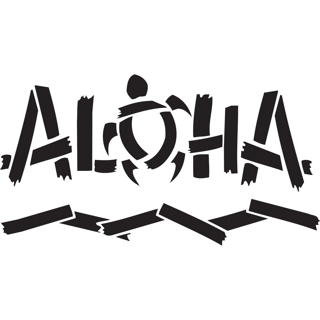 Aloha Honu Etch Stencil