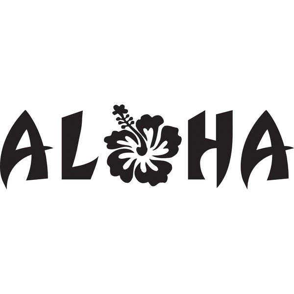 Aloha Hibiscus Etch Stencil