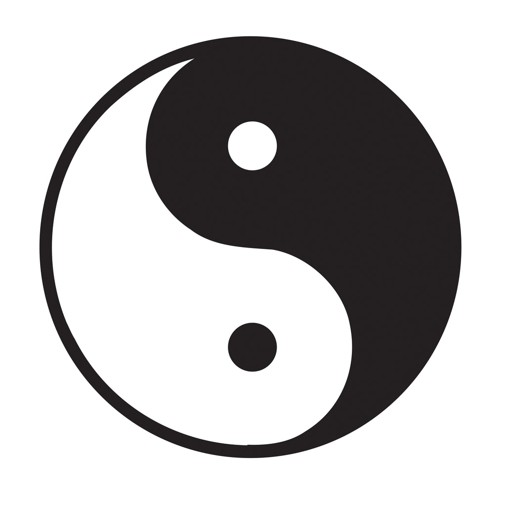 Yin Yang Stencil For Painting - Reusable Mylar Template, Small & Large Sizes, For Walls & Crafts