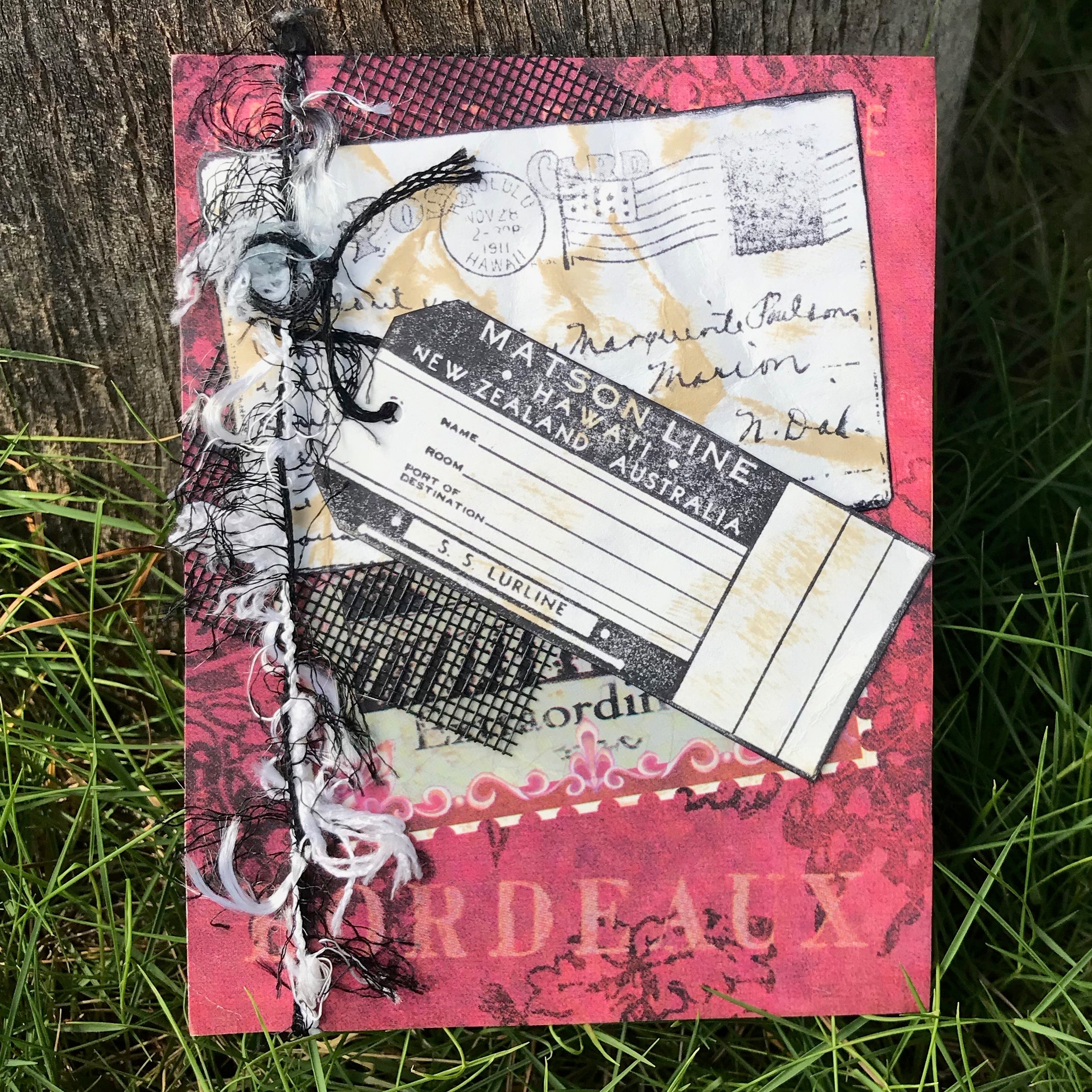 Large Matson Tag Stamp– Rubber Stamp Plantation