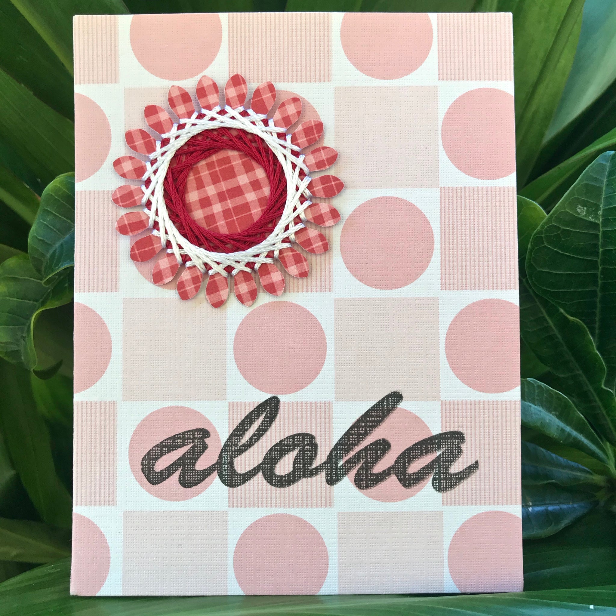 Brush Aloha Stamp Rubber Stamp Plantation