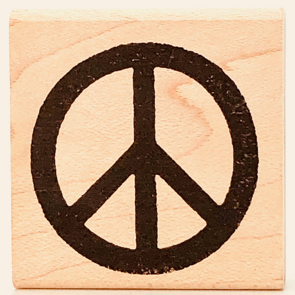 Peace Symbol Stamp