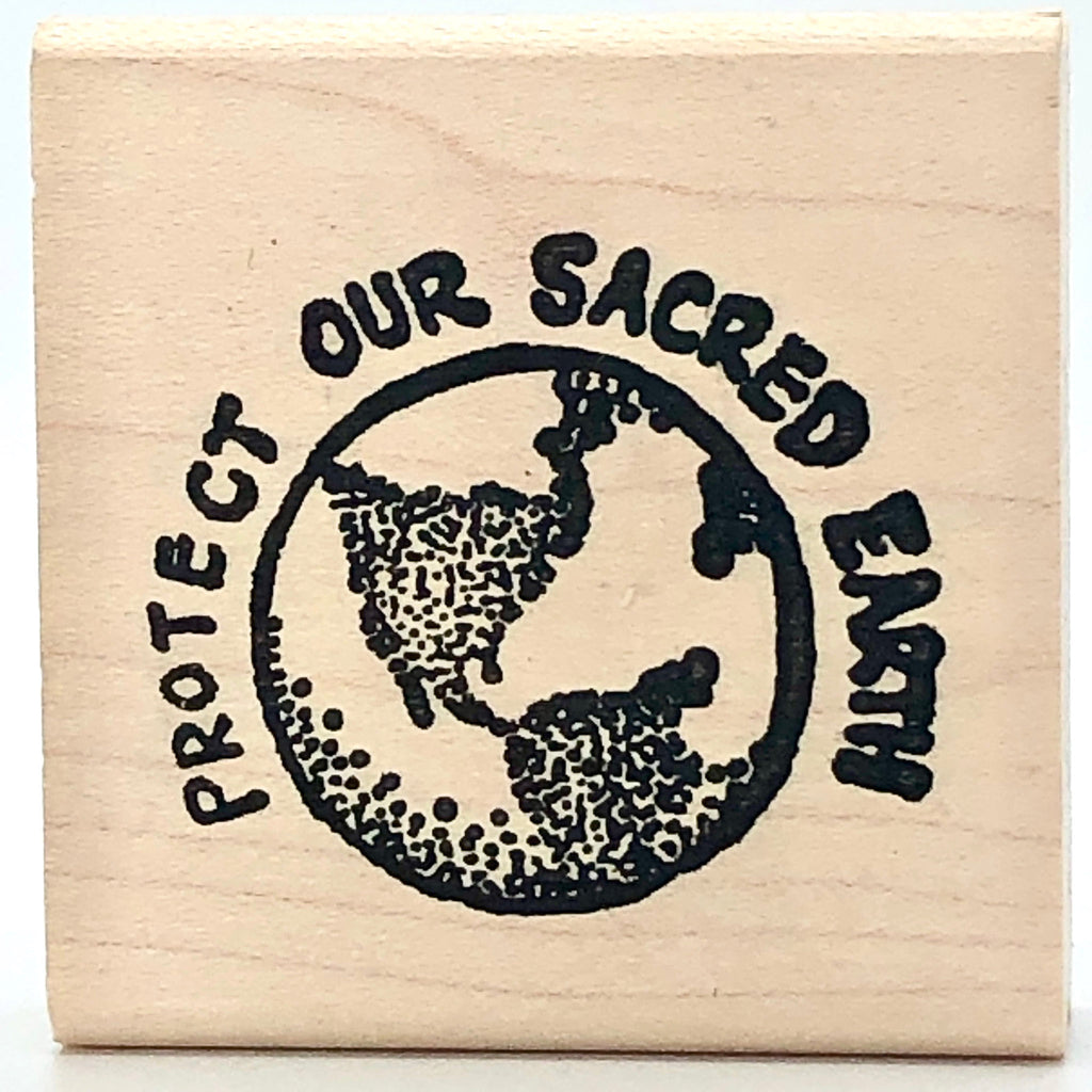 Protect Our Sacred Earth Stamp